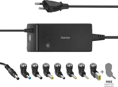 Produktbild von Hama Notebook-Netzteil Universal, 12-22V/90W