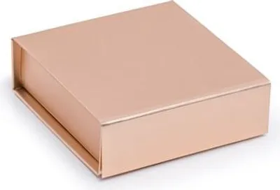 Zdjęcie produktu dla Pudełko Magnetyczne Na Prezent Różowe Złoto 120x120x40mm (zew)Na Biżuterię Ozdobne