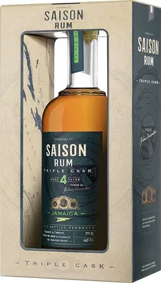Produktbild von Rum Saison Rum Saison Triple Cask Jamaica 46%vol NV Rum ( 1 x 0.7 L )