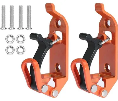 Immagine prodotto di Supporto per pala, portapacchi per tetto, 4 x 17-40 mm / 0,67-1,57 pollici, supporto per pala, supporto per asse