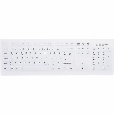 Produktbild von Active Key MedicalKey AK-C8100 Sanitizable - Tastatur - USB - USA - weiß