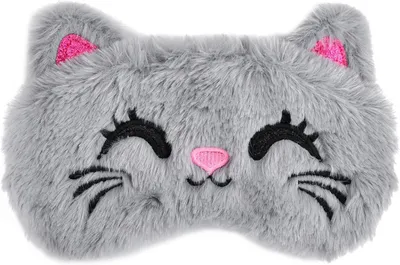 Image de Masque de sommeil 3D, motifs d'animaux mignons, 1 pièce, idéal pour les voyages
