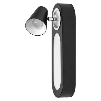Produktbild von Ledvance LED Wandleuchte Deckenlampe Neptune Schwarz 13W 430lm Warmweiß 3000K mit Schalter