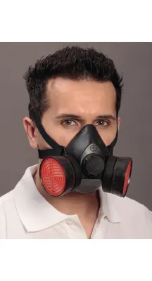 Produktbild von Atemschutzhalbmaske Polimask 100/2 EN 140 o.Filter EKASTU