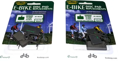 Produktbild von 2 Paar Kool-Stop E-Bike Bremsbeläge KS-D635E für Shimano BR-M9000/9020/987/985