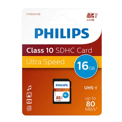 Produktbild von Philips SDHC-Card 16GB Class 10, UHS-I