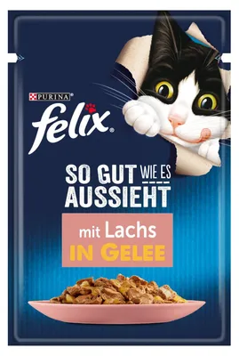 Produktbild von FELIX So gut wie es aussieht in Gelee, mit Lachs, 26 x 85g