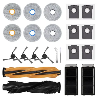 Zubehörset für Matrix10 Pro/Ultra – 1 Hauptbürste, 4 Seitenbürsten