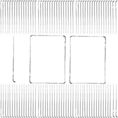 Imagen del producto de Juego de agujas de fieltro, 100 unidades, para manualidades, fieltro y accesorios de costura