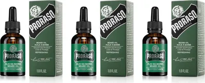 Produktbild von Beard Oil Refresh Smooth and Protect 3x30 ml