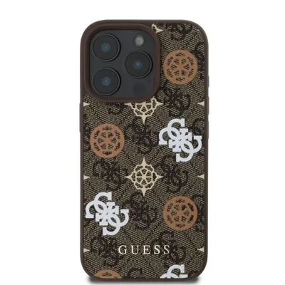 Produktbild von Guess, Hülle für iPhone 16 Pro Max MagSafe Edition 4G Peony Ultra-Chic, Braun