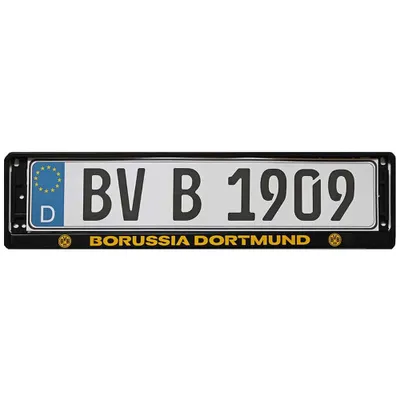 Produktbild von Borussia Dortmund  Kennzeichenverstärker mit Logo