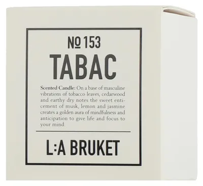 Produktbild von L:A BRUKET Home Fragrance 153 Scented Candle Tabac (50 g)