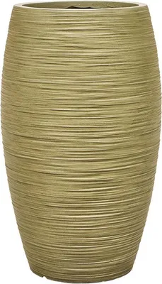 Produktbild von Baq Pflanzkübel Dünengrün, Durchmesser 37 cm, Höhe 60 cm, Öffnung 27 cm