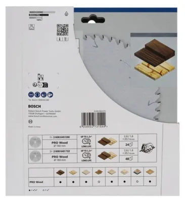 Zdjęcie produktu dla Bosch PRO Holz KSB,160mm,Triple Pack