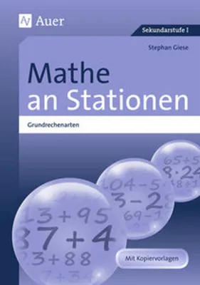 Produktbild von Giese, S: Mathe an Stationen Grundrechenarten