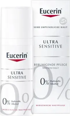 Immagine prodotto di Eucerin Ultra Sensitive trattamento lenitivo per la pelle secca, crema da 50 ml