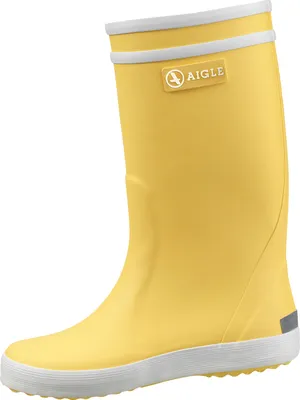 Produktbild von Aigle Lolly-Pop Stiefel gelb/weiß Gr. 34