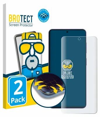 Produktbild von 2x BROTECT Fullscreen Schutzfolie für Samsung Galaxy S26 Displayschutz Folie Fullcover Matt Entspiegelungsfolie