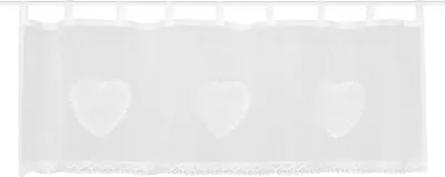 Produktbild von HOME WOHNIDEEN Cafehaus Batist "Corazon" 30 X 120 cm 1x Cafehaus Weiss