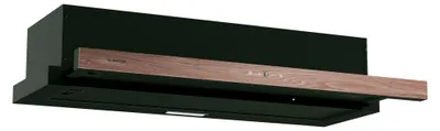 Produktbild von Klarstein ZenFusion Dunstabzugshaube Unterbau, 90-cm-Unterbauhaube mit Teleskopfunktion, 400 m³/h Luftdurchsatz, , Touch-Bedienung, Leise LED-Beleuchtung, Schwarz