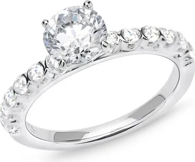 Produktbild von Verlobungsring 925er Silber Zirkonia VR0125