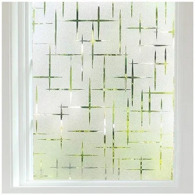 Produktbild von Raumfolie, selbstklebend, 75 x 200 cm - Statisch haftend - Sichtschutzfolie - Milchglasfolie - Dekorfolie - UV-Schutz - Privatsphärenfolie
