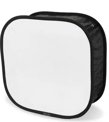 Zdjęcie produktu dla Wielofunkcyjny 410 mm mini przenośny składany dyfuzor do lamp błyskowych Łatwo składany Softbox do lamp błyskowych Speedlite Miękkie filtry
