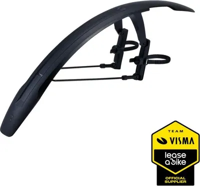 Obrázok produktu pre BBB Cycling Blatník predný DiscGuard 28 palcov, čierna farba - plné krytie pre bicykle.