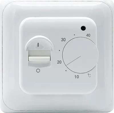 Produktbild von Fußbodenheizungsthermostat mit Grenzwertsensor 16A, elektronischer Heizungsthermostat, Fußbodenheizungsregler