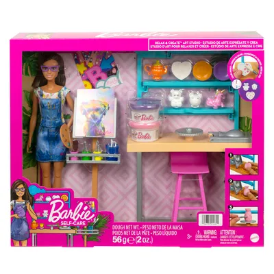Image de Mattel BRB RELAX &CREATE WELNESS STUDIO WELNESS STUDIO
