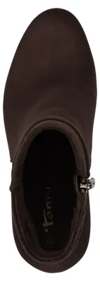 Produktbild von Tamaris Damen Stiefelette Blockabsatz Knöchelriemen Vegan 1-25332-47, Größe:40 EU, Farbe:Braun
