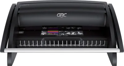 Produktbild von GBC CombBind C110 Bindegerät, Kamm-Bindegerät, Manuell, 195 Blätter, Schwarz