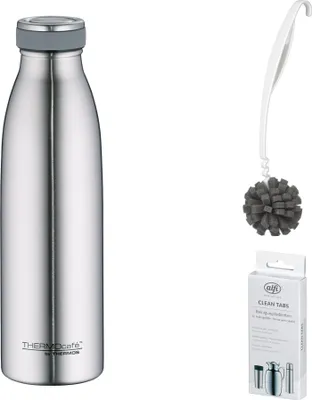 Zdjęcie produktu dla THERMOS TC BOTTLE 0,50 l Trinkflasche – Vorteilsset mit Reinigungsbürste CLEAN FIX 30 cm
