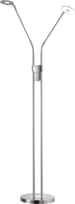 Immagine prodotto di Fischer & Honsel Lampada da terra LED DENT argento 150cm