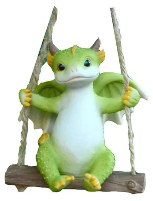 Imagen del producto de Figuras de dragones en miniatura para decoración de jardín