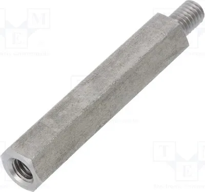 Produktbild von 10x Distanzmuffe mit Gewinde Innengew: M6 50mm Außengew: M6 249X50 Distanzelemente