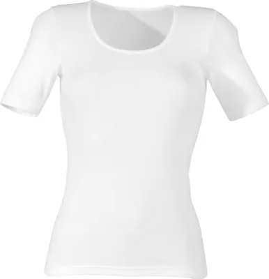 Produktbild von Viania Damen-Unterhemd, 1/2-Arm weiß 48