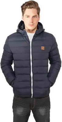 Produktbild von Urban Classics - BASIC BUBBLE Winterjacke navy / weiß - L