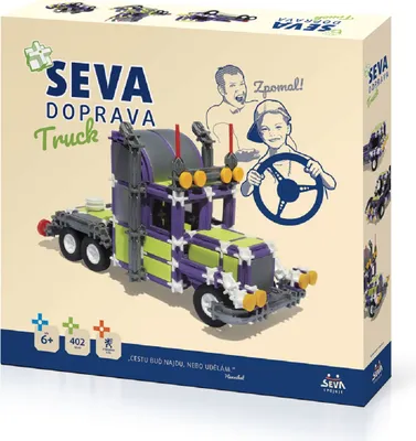 Produktbild von Seva Bausatz  Transportwagen Kunststoff 402 Teile