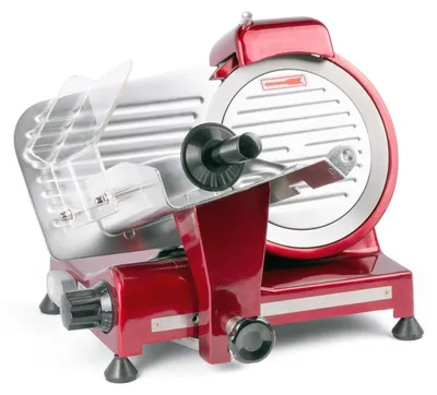 Produktbild von HENDI Aufschnittmachine    Profi 220 rot                  230V 280W