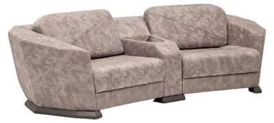 Immagine prodotto di Elegante divano a tre posti grigio Divano Soggiorno Mobili per ufficio Relax 3 posti 260 cm