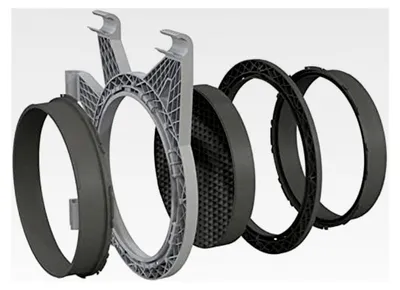 Produktbild von Flansch, 160 mm, für Halterung 25 mm