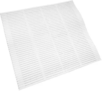 Image de Tapis à sushi antibactérien en PP de qualité supérieure, lavable, dimensions 21,5 x 23,5 cm, pour la préparation de rouleaux de sushi