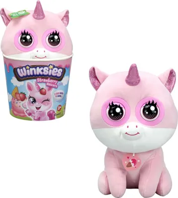 Produktbild von Silverlit Winksies Strawberry Unicorn, Einhorn, 3 Jahr(e), Interaktiv, Mit Ton, AA, Akkus/Batterien enthalten