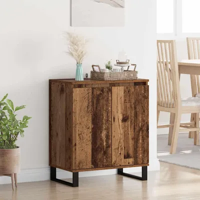 Image de vidaXL Buffet vieux bois 60 x 35 x 70 cm Bois composite