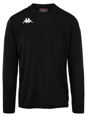 Image de T-shirt à manches longues Kappa Dovol, couleur noire, taille XL, pour homme