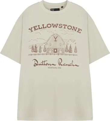 Produktbild von Yellowstone - T-Shirt für Herren kurzärmlig NS8856 (S) (Beige)