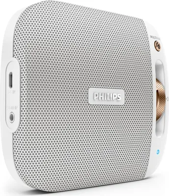 Produktbild von Philips BT2600W/00 tragbarer kabelloser Bluetooth Lautsprecher weiß