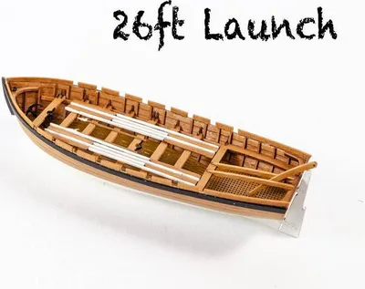 Produktbild von Vanguard Models Launch člun 26" 1:64 Bausatz